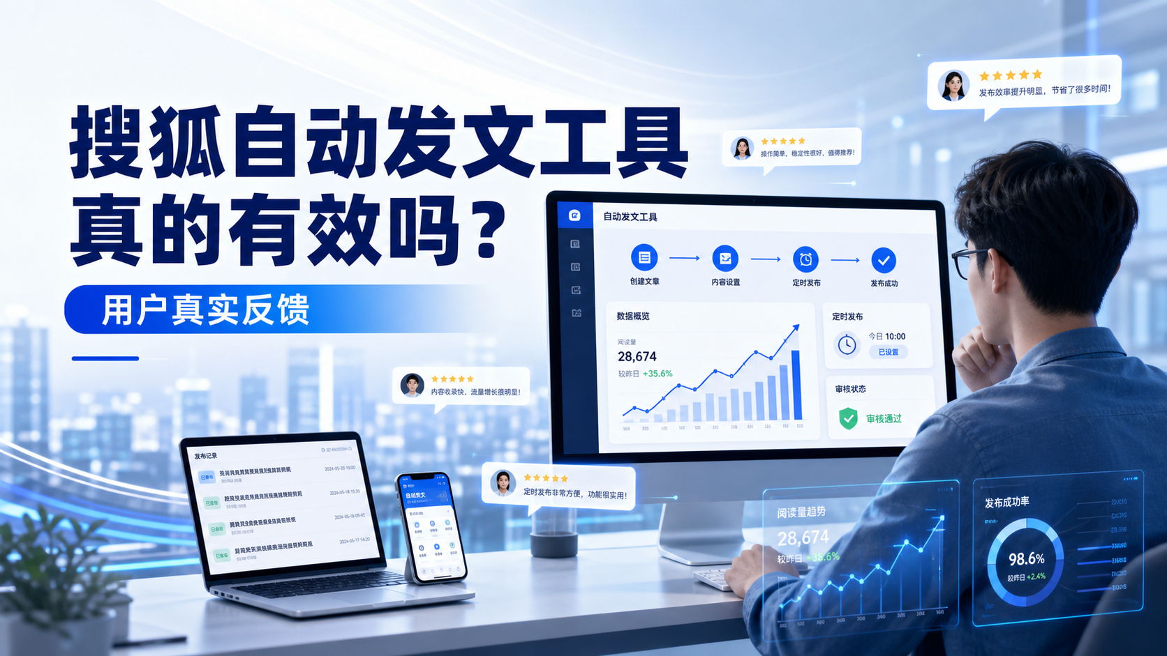 搜狐自动发文工具真的有效吗？湛江用户的真实反馈