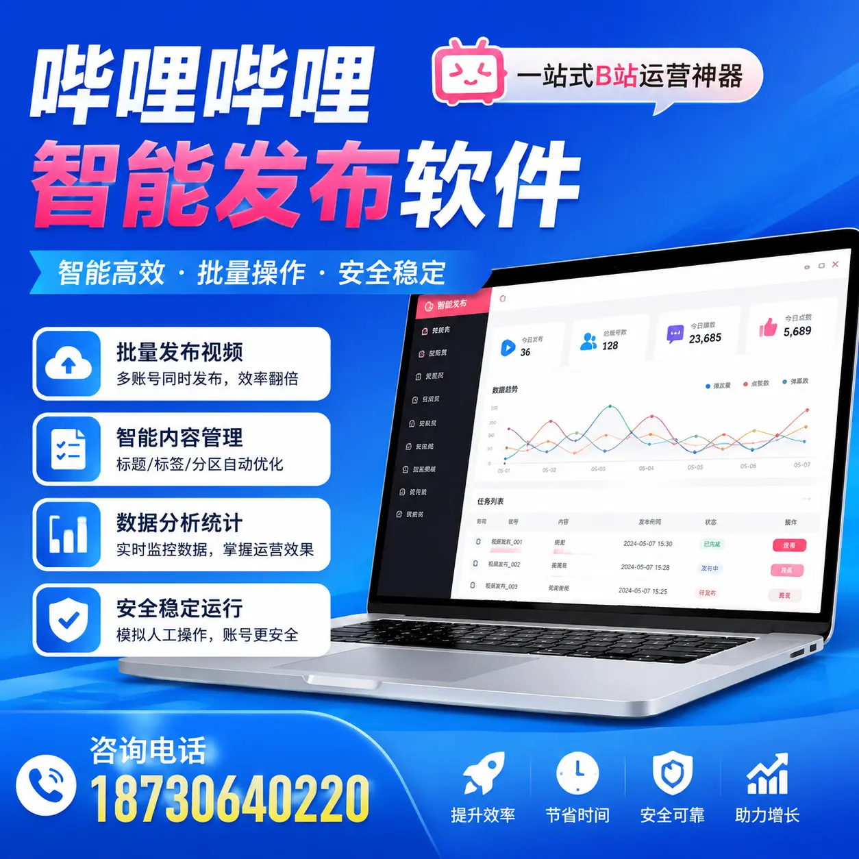 如何通过哔哩哔哩智能发布软件提升 湛江 企业曝光率